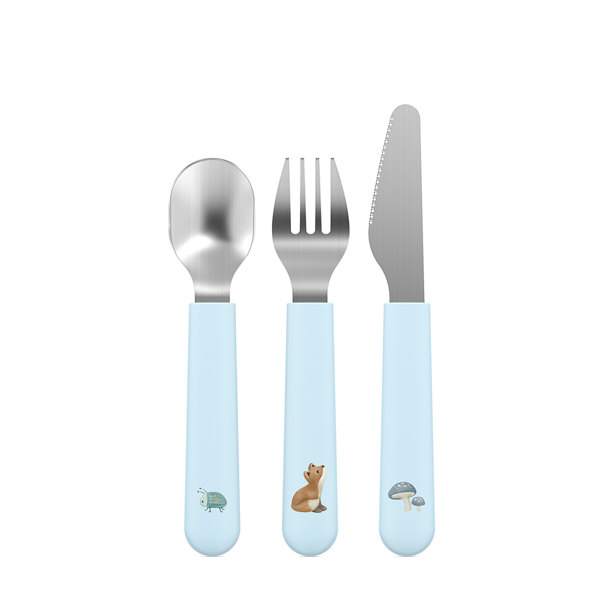 Kinder-Besteckset Mio 3-tlg. Forest Friends