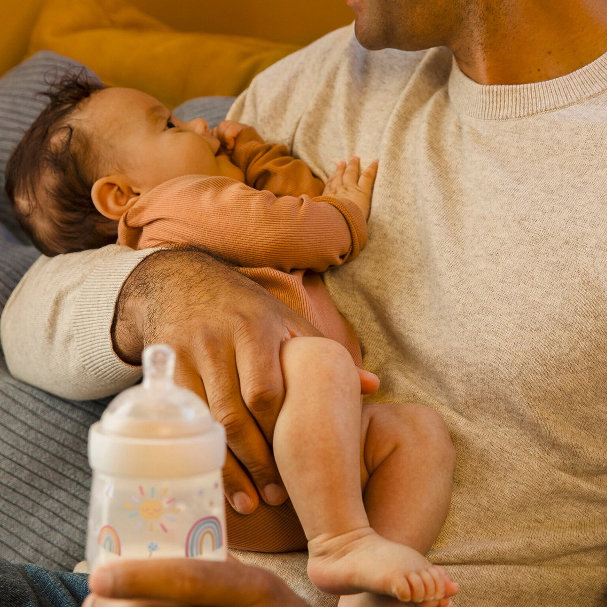 Mio Babyflasche 240ml Sunshine & Rainbow