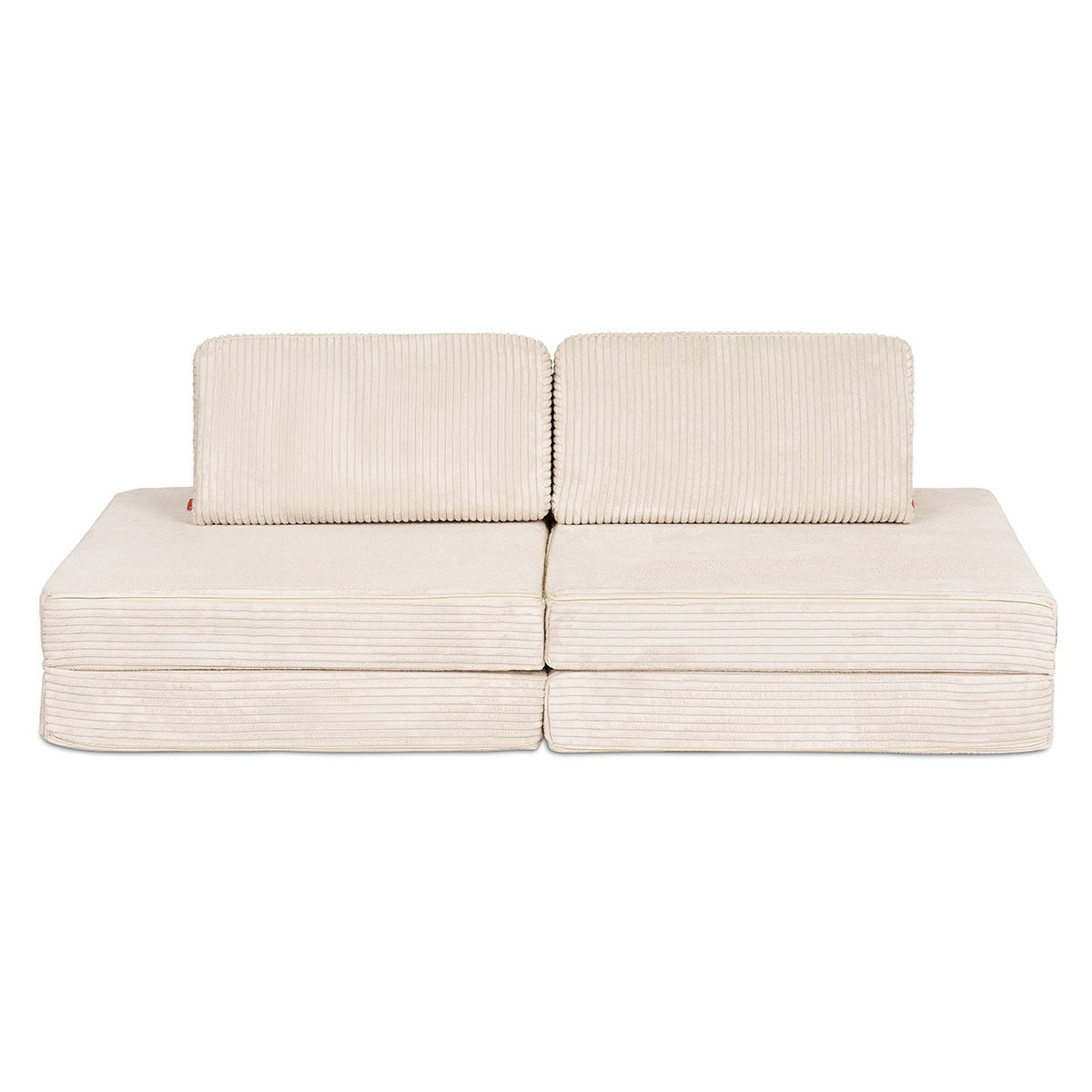 Mini Spielsofa Cord Creme Beige
