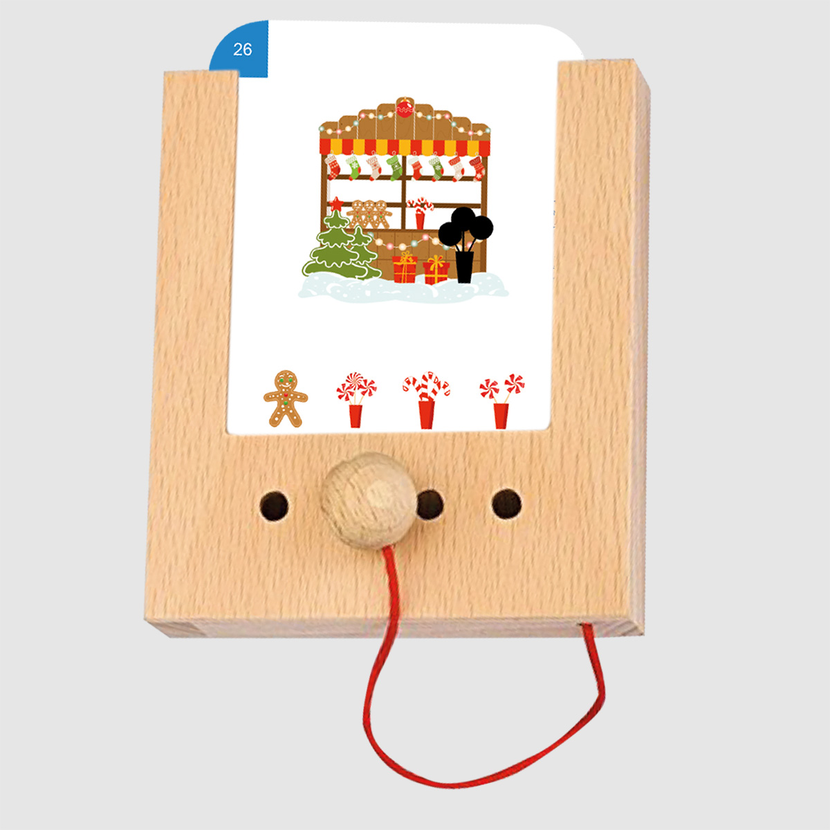 Lochkasten Kartensatz 3-4 Winterwelt