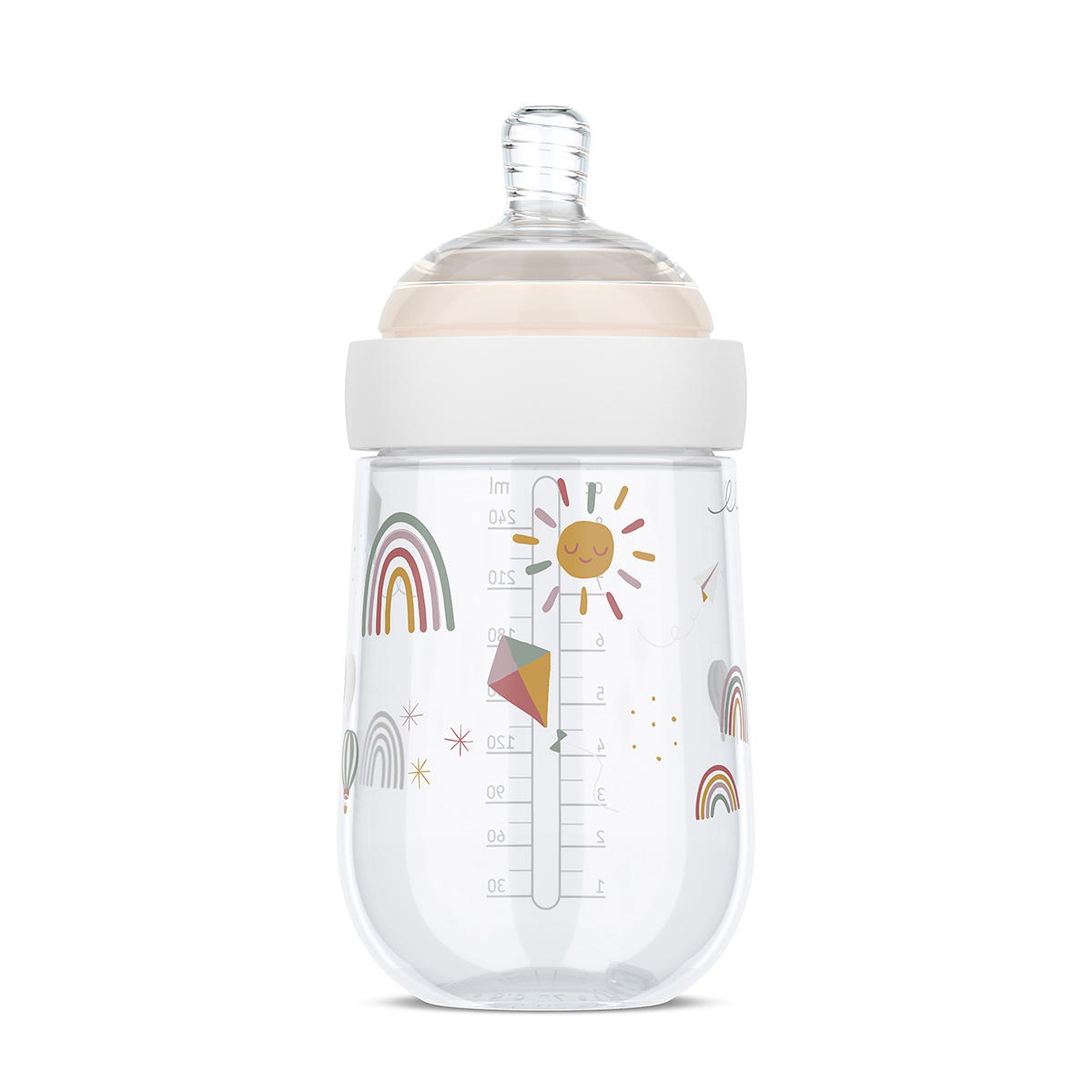 Mio Babyflasche 240ml Sunshine & Rainbow