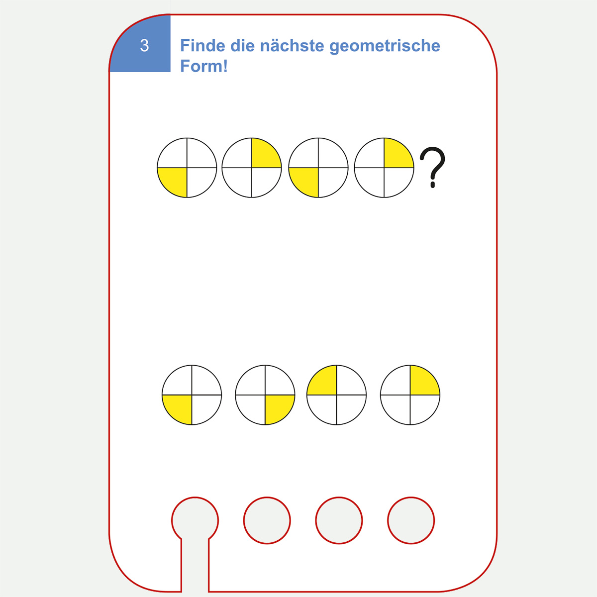 Lochkasten Kartensatz 6+ Mathekompetenz