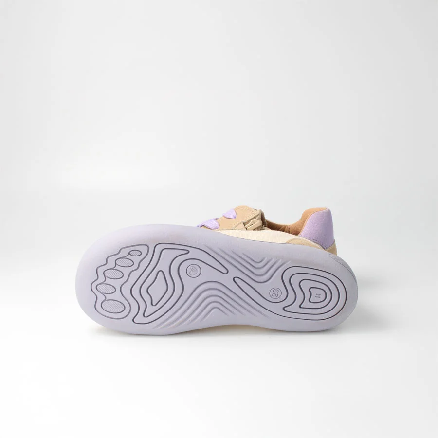 Barfußschuhe kodiakbärSTYLE beige lavendel