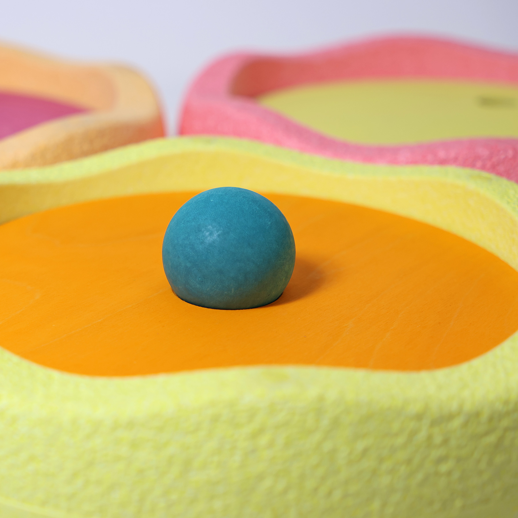 Kullerscheiben Warm Pastell