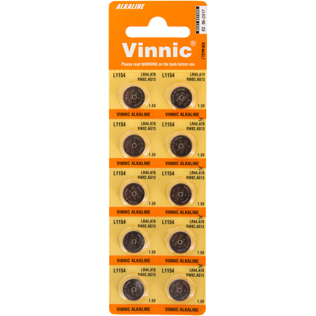 Knopfbatterie AG13/LR44